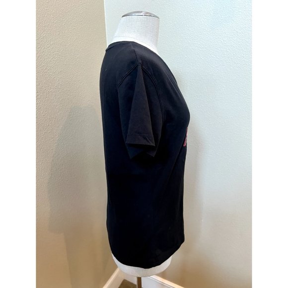 Women's Coca-Cola 'POP' Bling V-Neck T-Shirt Size Medium Pre-Owned - Picture 2 of 4